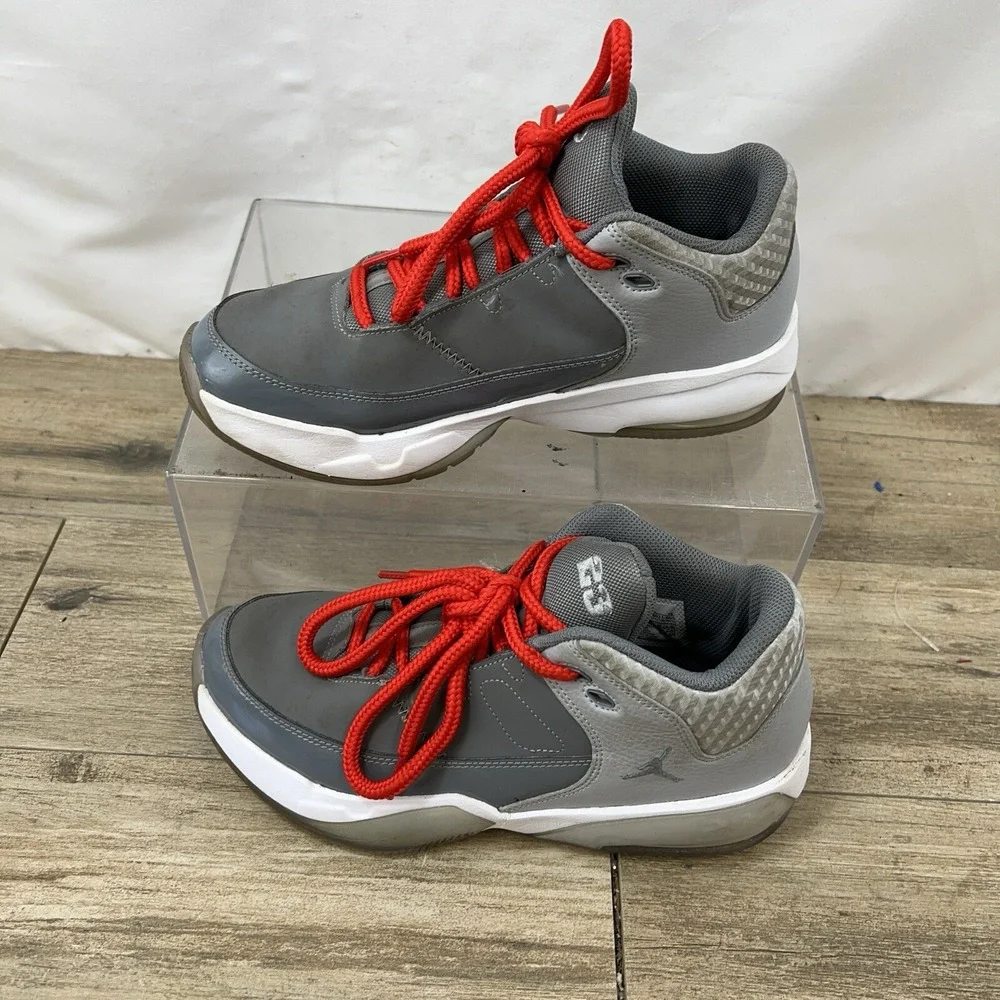Jordan Point Lane Cool Grey Red‎ Laces DA8021-005 Mens 7Y Sneakers